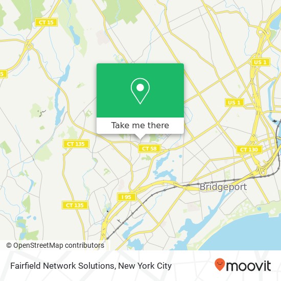 Fairfield Network Solutions map