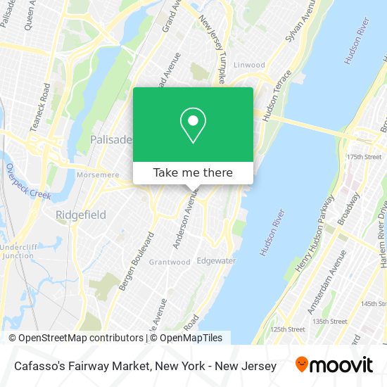 How to get to Cafasso's Fairway Market in Fort Lee, Nj by Bus or Subway?