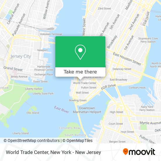 World Trade Center map