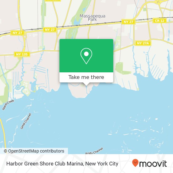 Mapa de Harbor Green Shore Club Marina