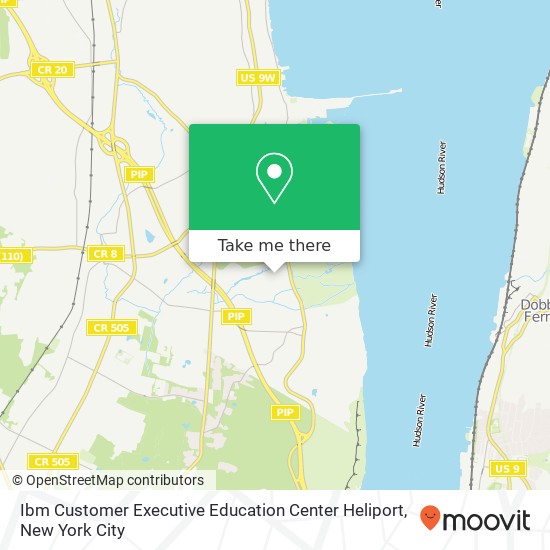 Mapa de Ibm Customer Executive Education Center Heliport