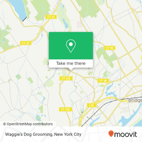 Mapa de Waggie's Dog Grooming