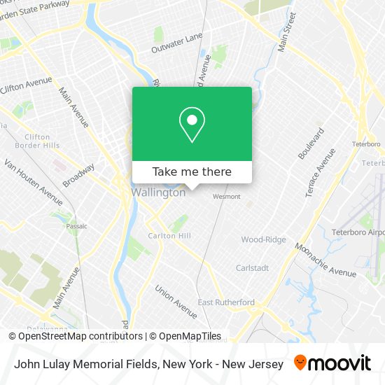 Mapa de John Lulay Memorial Fields