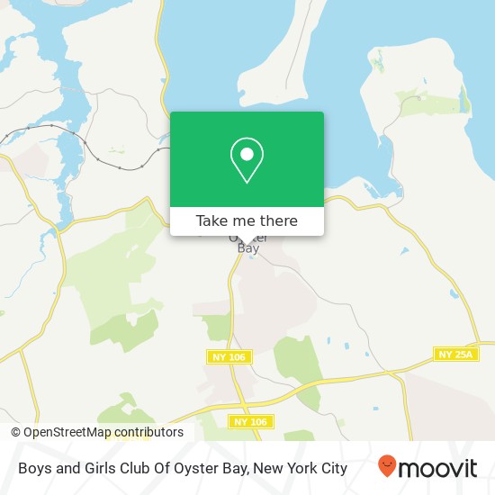 Mapa de Boys and Girls Club Of Oyster Bay