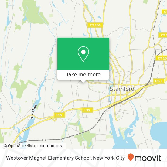 Westover Magnet Elementary School map