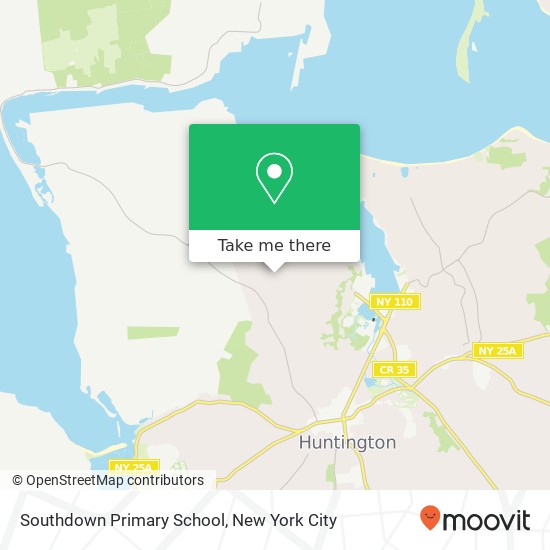 Southdown Primary School map