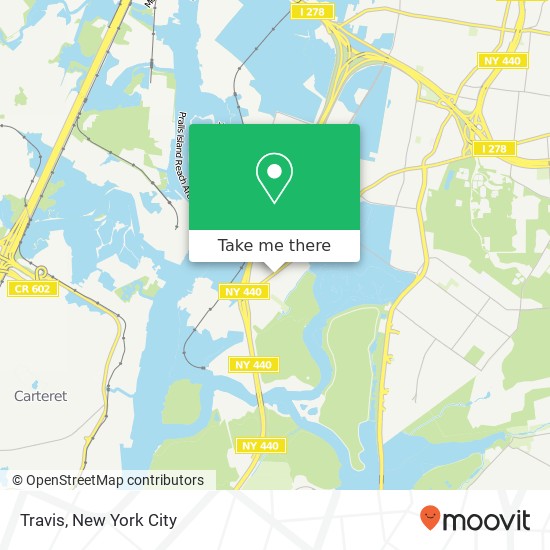 Mapa de Travis