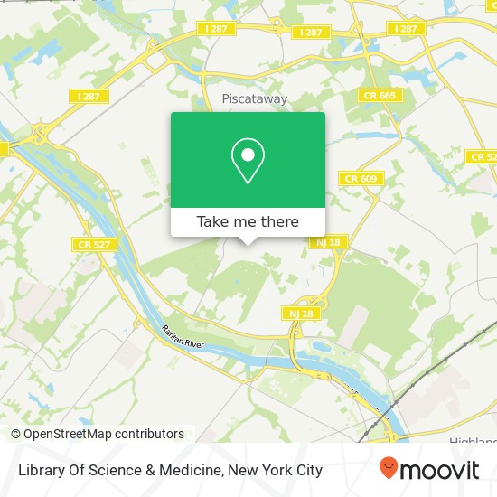 Library Of Science & Medicine map