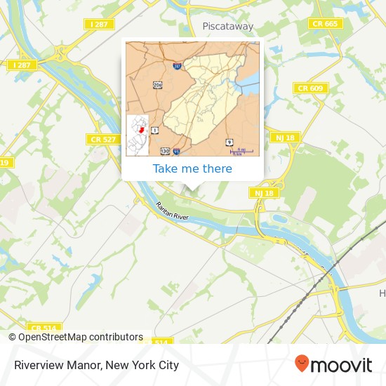 Mapa de Riverview Manor