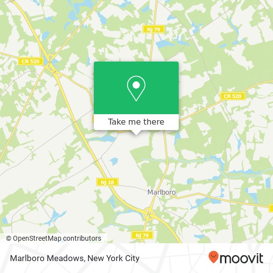 Mapa de Marlboro Meadows
