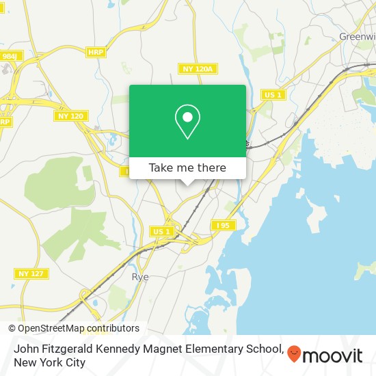 Mapa de John Fitzgerald Kennedy Magnet Elementary School