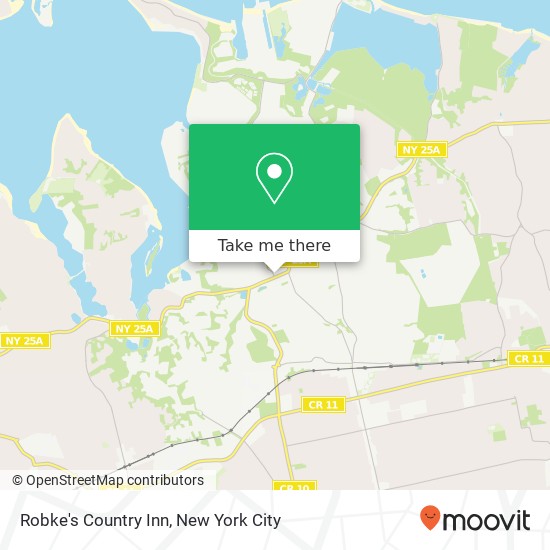 Robke's Country Inn map