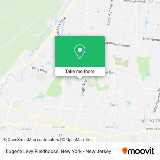 Eugene Levy Fieldhouse map
