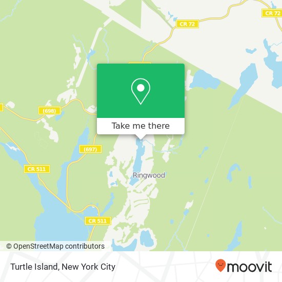 Turtle Island map