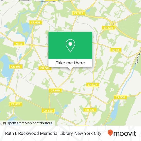 Mapa de Ruth L Rockwood Memorial Library