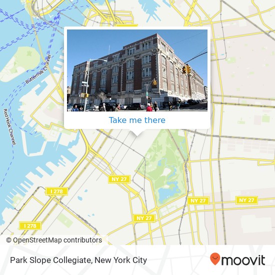 Park Slope Collegiate map