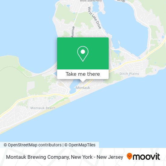 Mapa de Montauk Brewing Company