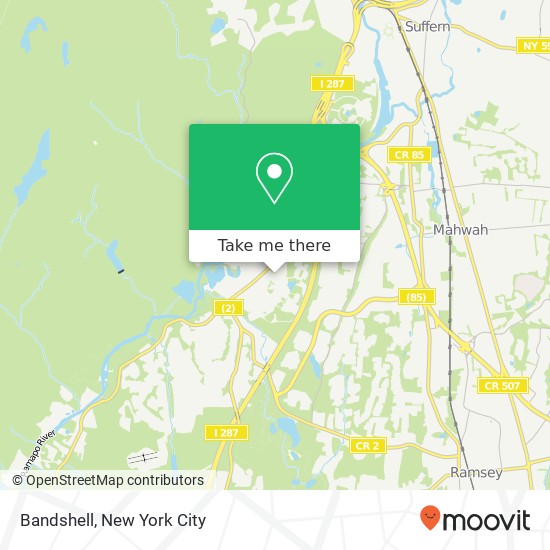 Bandshell map
