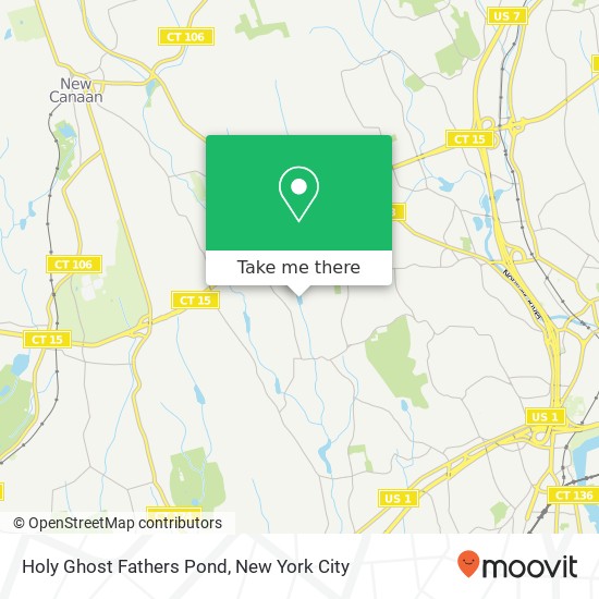 Mapa de Holy Ghost Fathers Pond