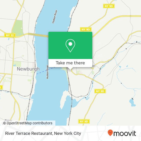 River Terrace Restaurant map