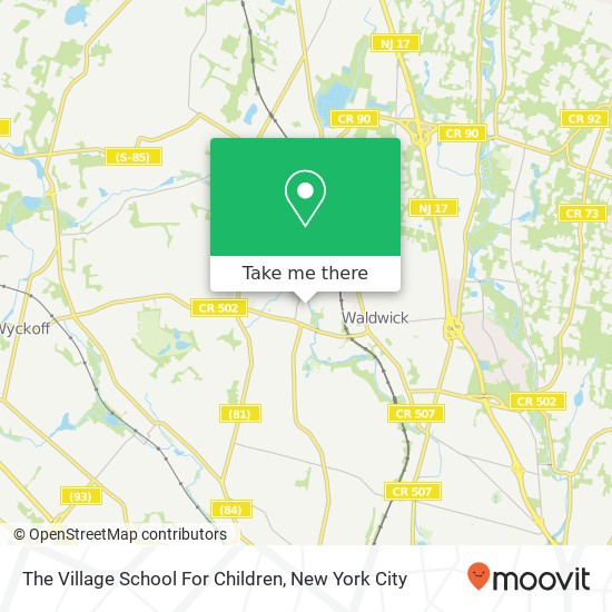Mapa de The Village School For Children