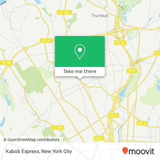 Mapa de Kabob Express