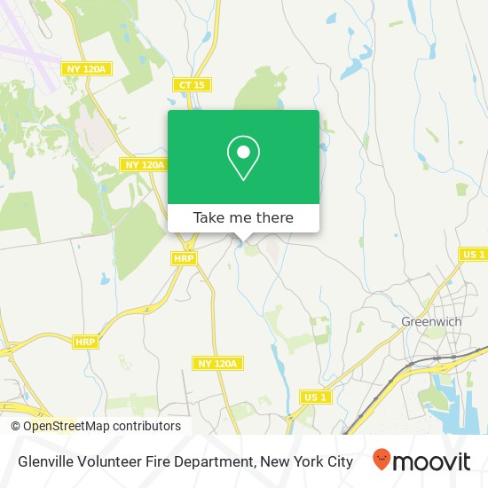 Glenville Volunteer Fire Department map