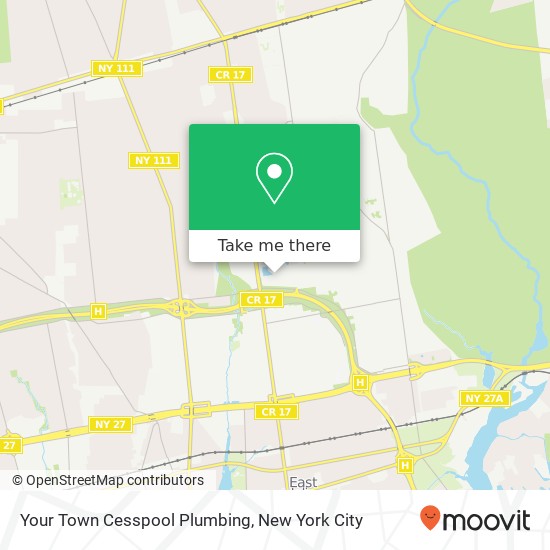 Mapa de Your Town Cesspool Plumbing