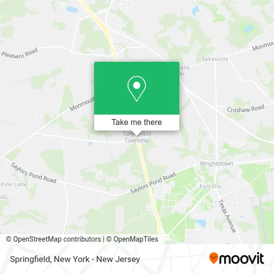Springfield map