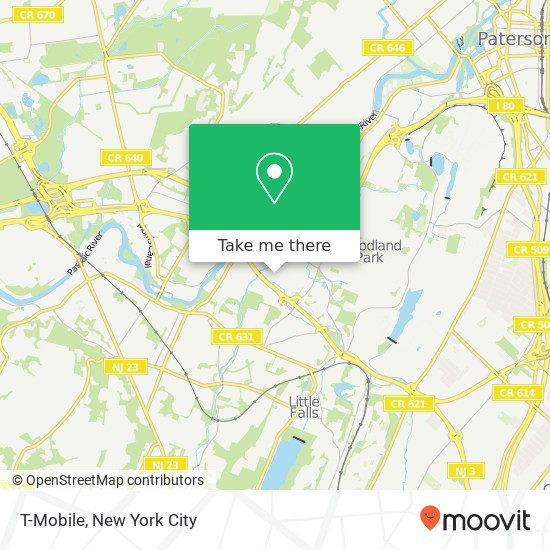 Mapa de T-Mobile