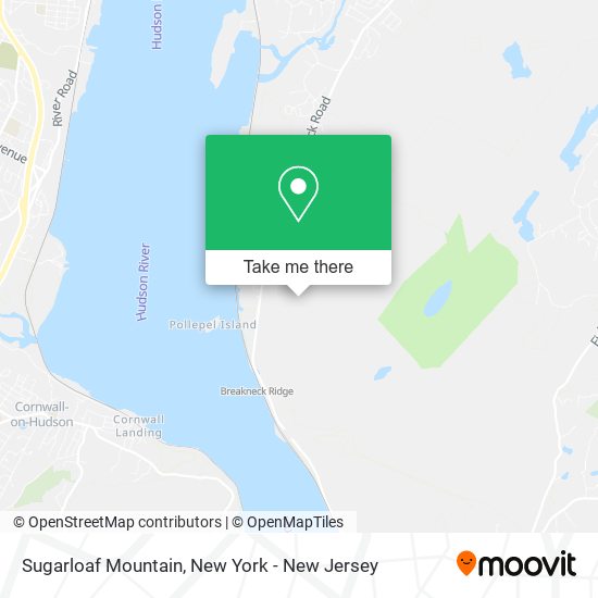 Sugarloaf Mountain map