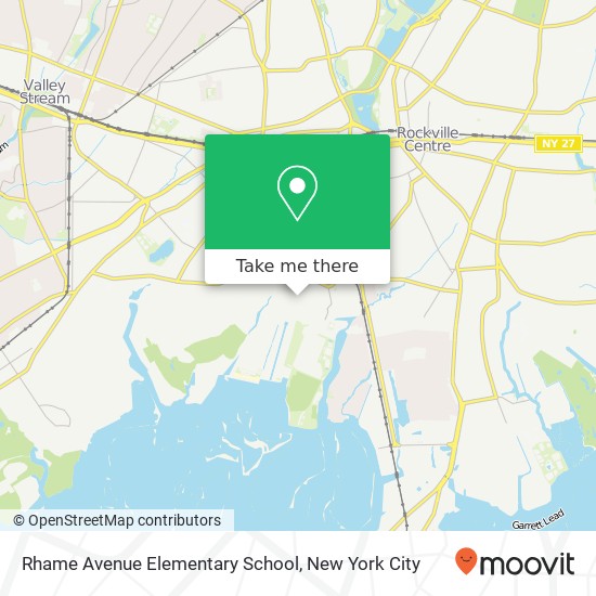 Mapa de Rhame Avenue Elementary School