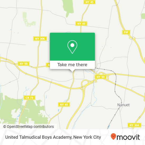 Mapa de United Talmudical Boys Academy