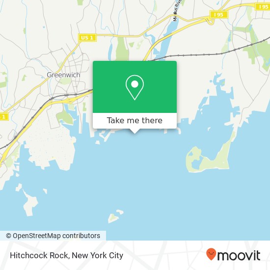 Hitchcock Rock map