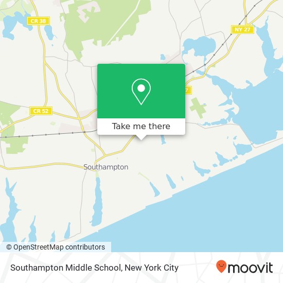 Southampton Middle School map