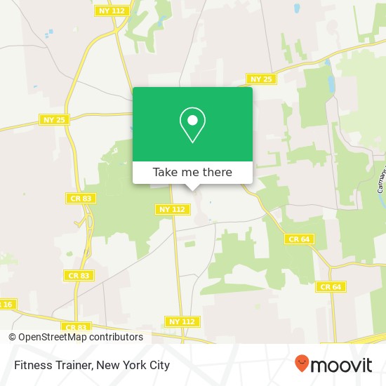 Fitness Trainer map