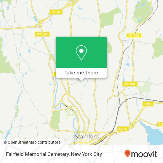 Fairfield Memorial Cemetery map