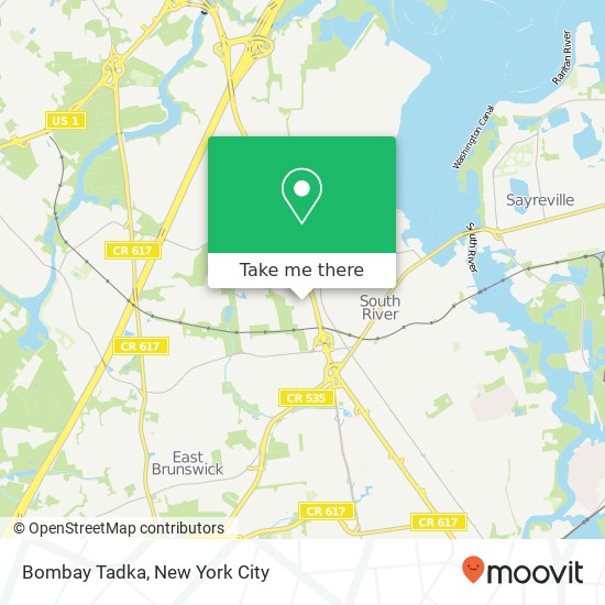 Bombay Tadka map