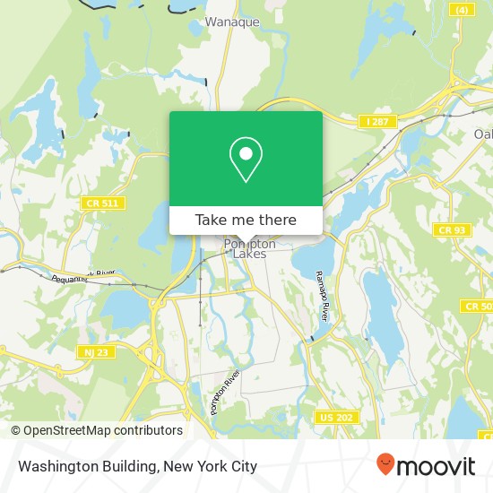 Mapa de Washington Building