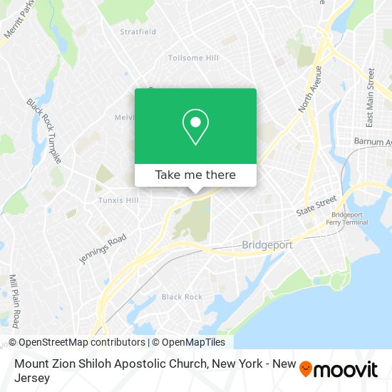 Mapa de Mount Zion Shiloh Apostolic Church