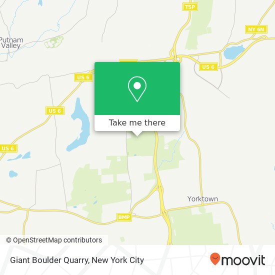 Mapa de Giant Boulder Quarry