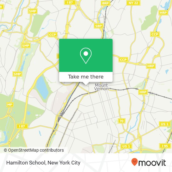 Mapa de Hamilton School