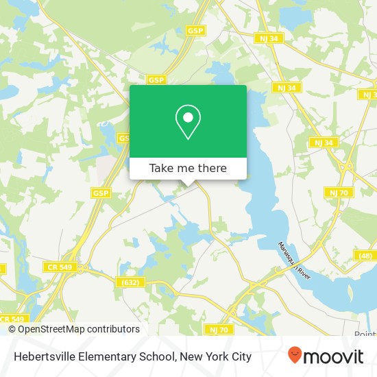 Mapa de Hebertsville Elementary School
