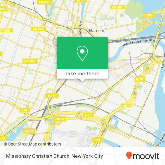 Missionary Christian Church map
