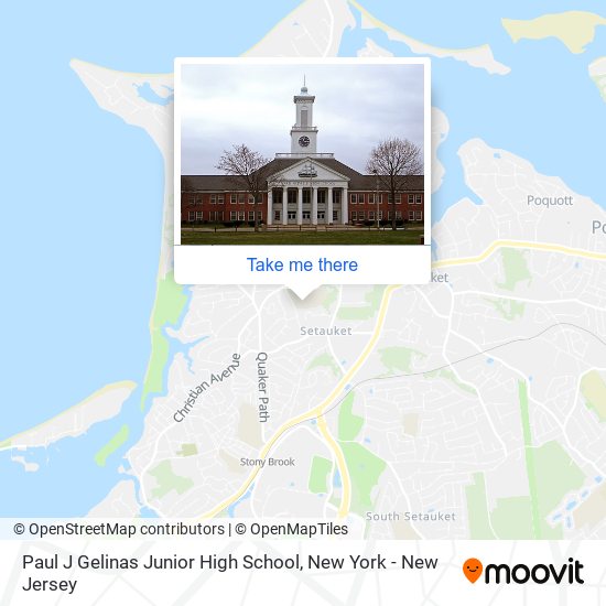 Paul J Gelinas Junior High School map