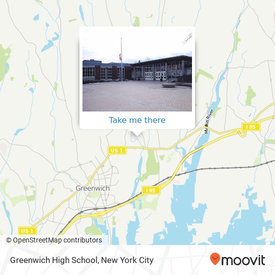 Mapa de Greenwich High School