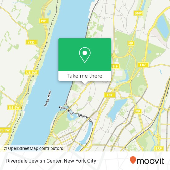Riverdale Jewish Center map