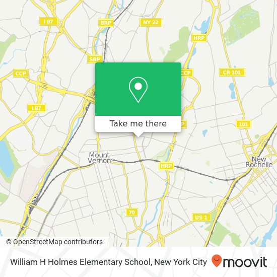 Mapa de William H Holmes Elementary School