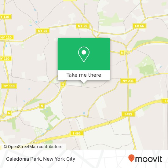 Mapa de Caledonia Park