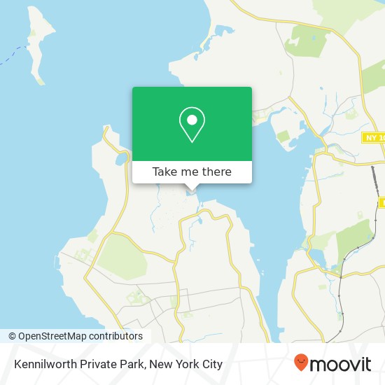 Mapa de Kennilworth Private Park